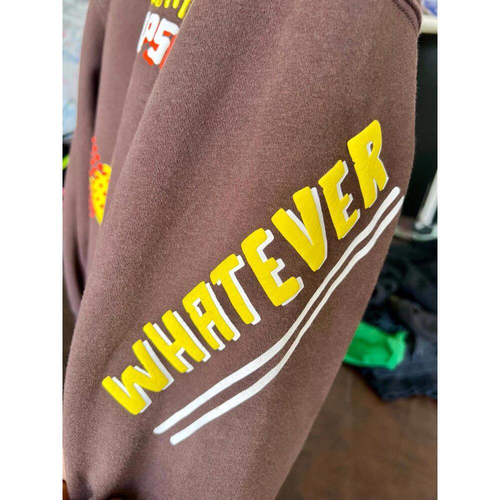 H&M The Simpsons Loose-Fit Cotton Blend Sweatshirt Dark Brown Sz XS - Picture 4 of 7